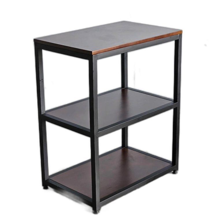 Trang chủ Kệ để đồ 3 tầng 70x40x88cm gỗ cao su