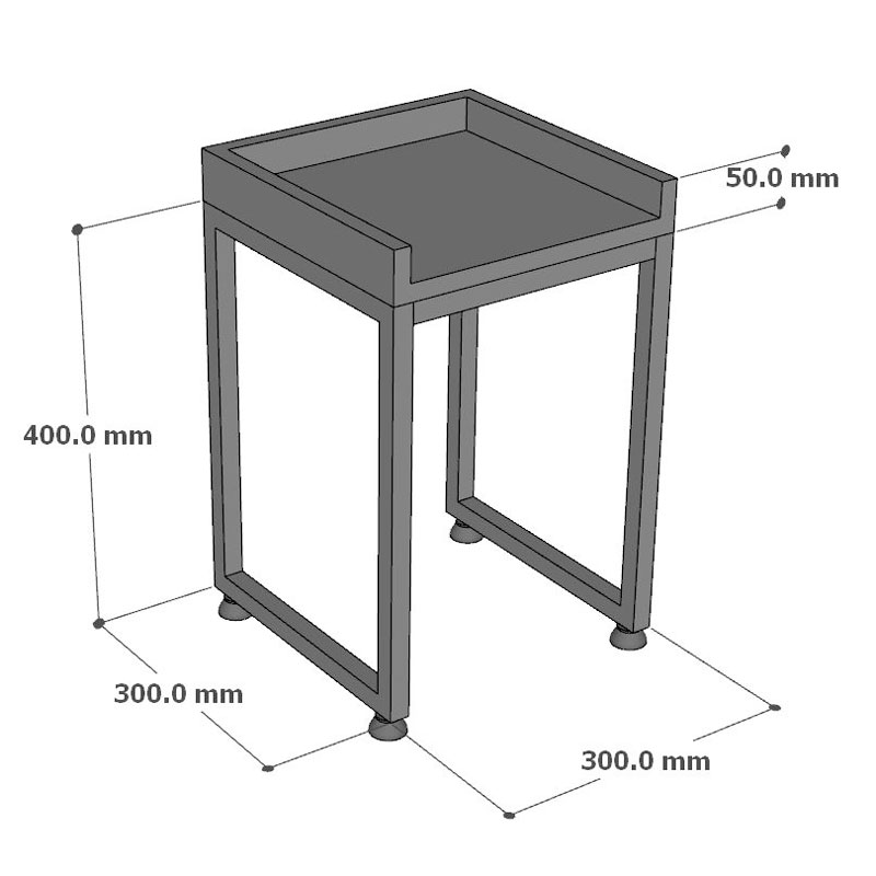 Kệ để gia vị 30x30x40cm gỗ cao su Kệ để gia vị 30x30x40cm gỗ cao su - hình 4