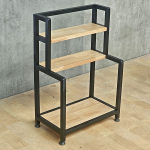 Kệ để gia vị 40x23x58cm gỗ cao su - hình 1