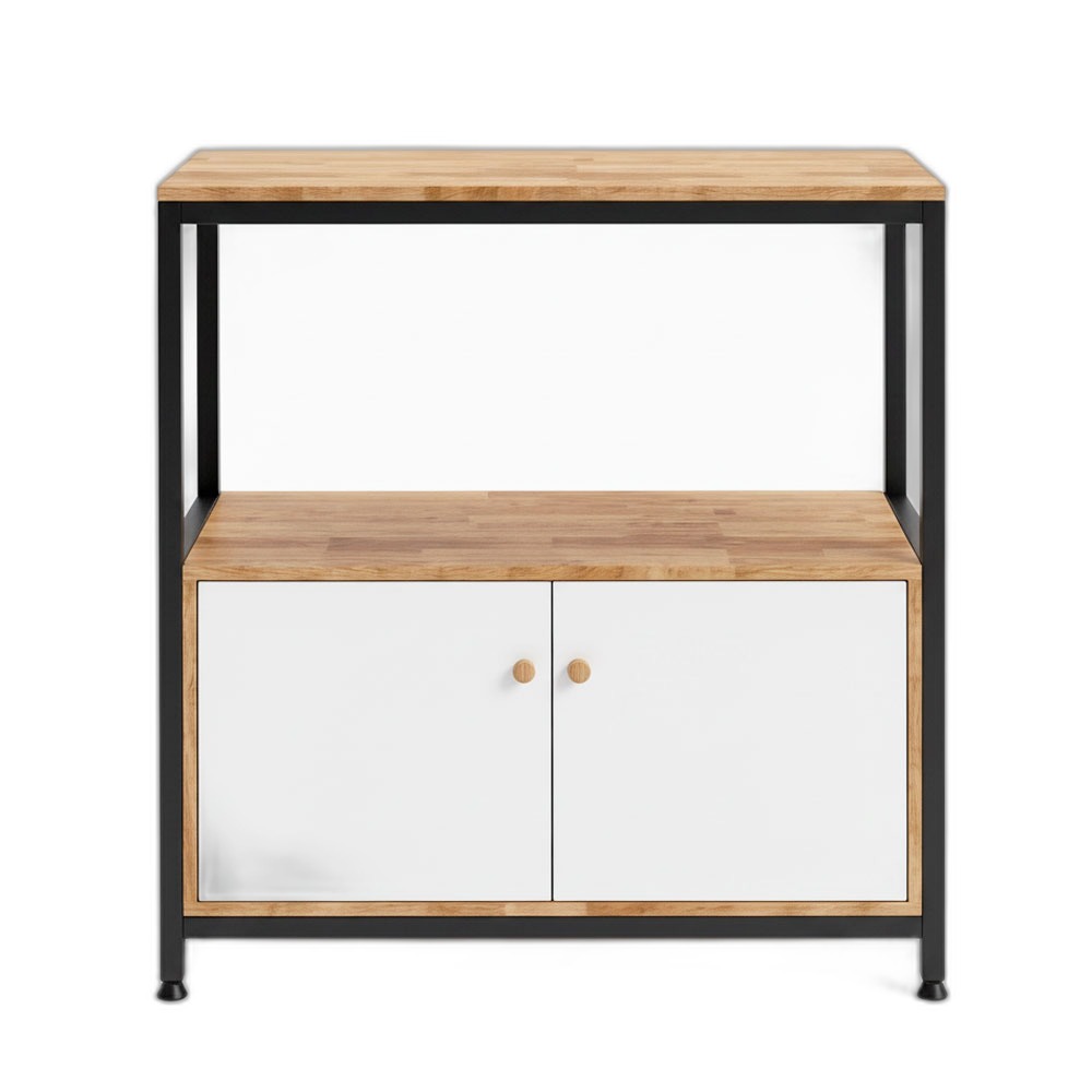 Kệ để lò vi sóng 90x40x90cm gỗ cao su Kệ để lò vi sóng 90x40x90cm gỗ cao su