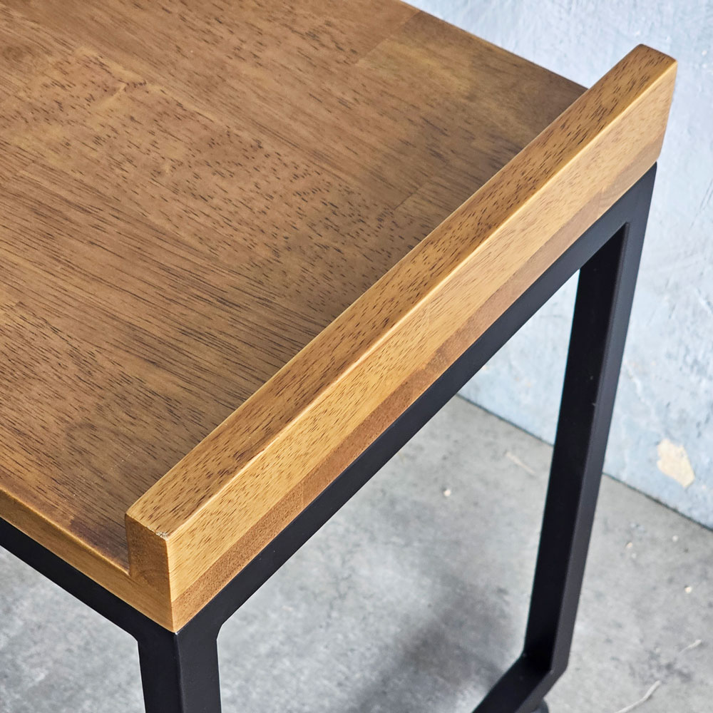 Kệ để lò vi sóng lò nướng mini 38x30x37 gỗ cao su Kệ để lò vi sóng lò nướng mini 38x30x37 gỗ cao su - hình 2