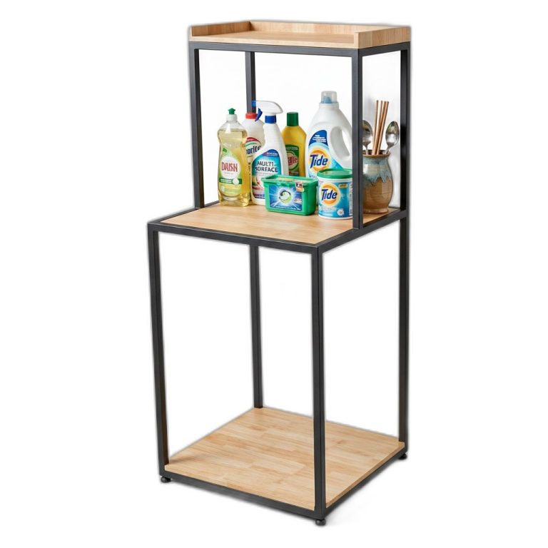 Trang chủ Kệ để máy rửa chén 66x60x150cm gỗ cao su