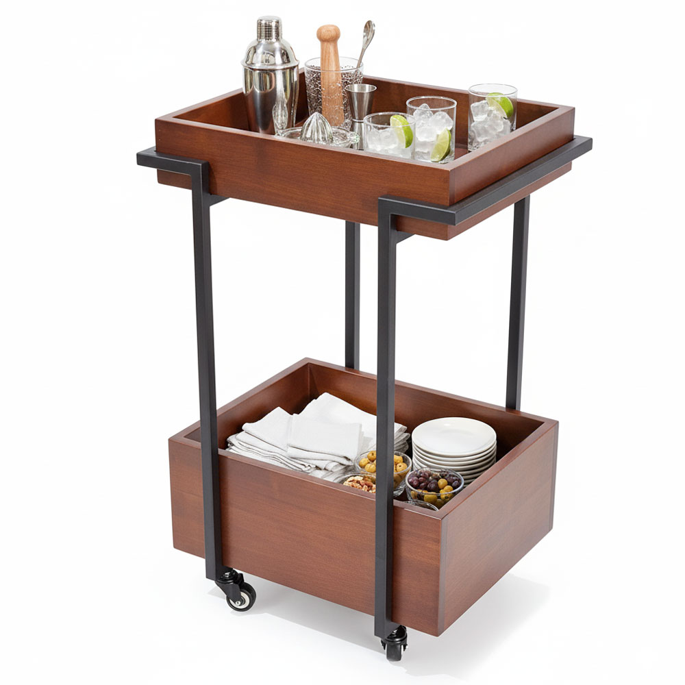 Kệ di động HOGI 2 tầng có bánh xe Kệ di động HOGI 2 tầng có bánh xe - hình 2