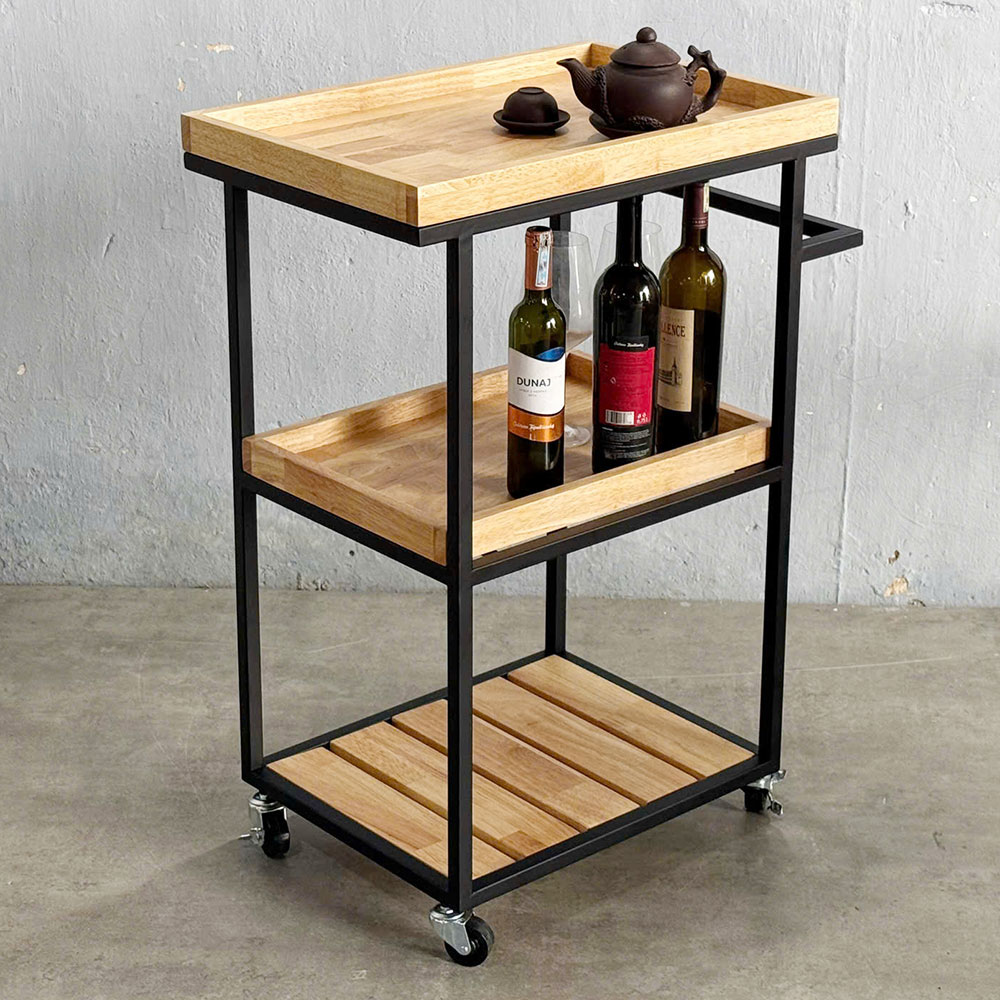 Kệ di động mini KADI 3 tầng 60x40x81cm Kệ di động mini KADI 3 tầng 60x40x81cm - hình 2