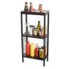Kệ gia vị 3 tầng Tiny 40x20x85cm gỗ cao su