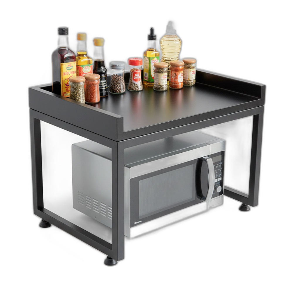 Kệ lò vi sóng 50x33x35cm gỗ cao su Kệ lò vi sóng 50x33x35cm gỗ cao su