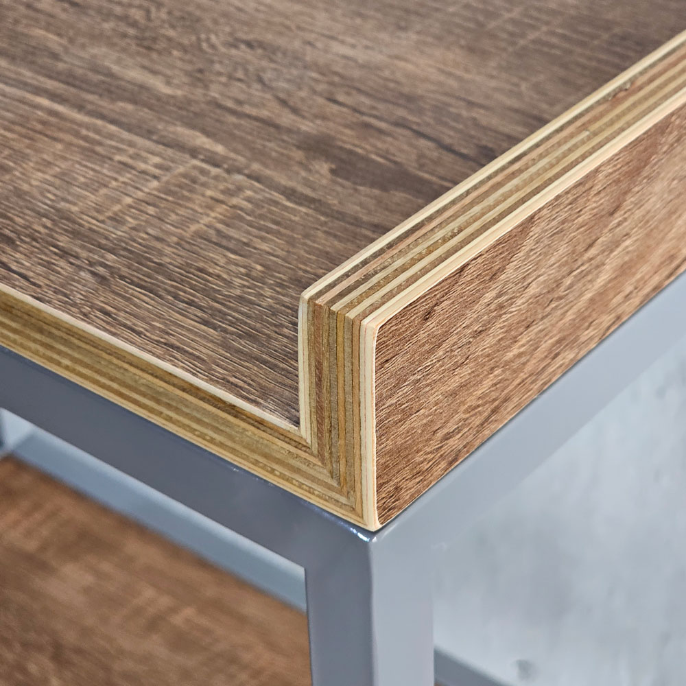 Kệ lò vi sóng 57x35x86cm gỗ plywood Kệ lò vi sóng 57x35x86cm gỗ plywood - hình 3