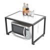 Kệ lò vi sóng gỗ cao su 56x40x33cm gỗ cao su