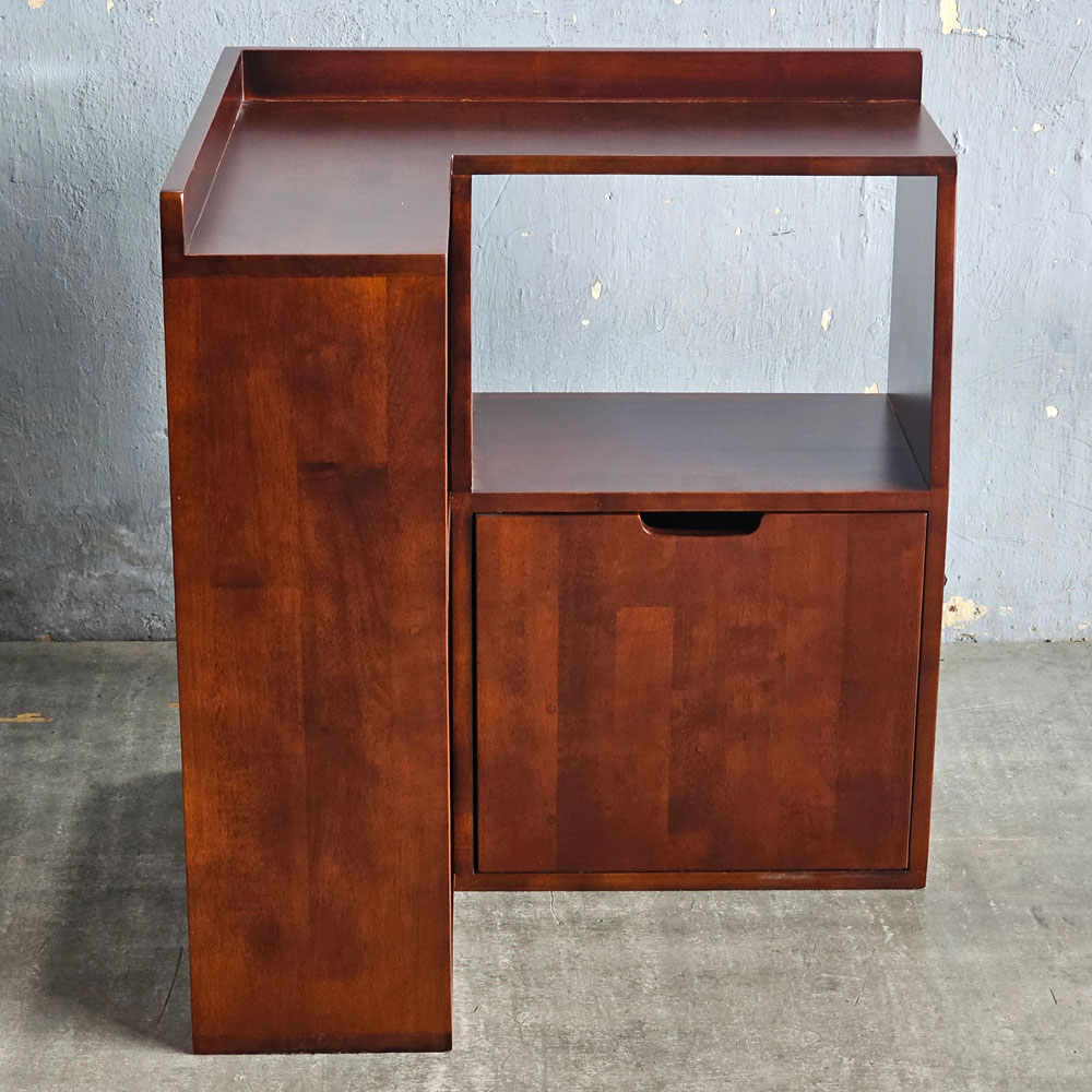 Kệ lò vi sóng góc tường 67x60x75cm gỗ cao su Kệ lò vi sóng góc tường 67x60x75cm gỗ cao su - hình 3