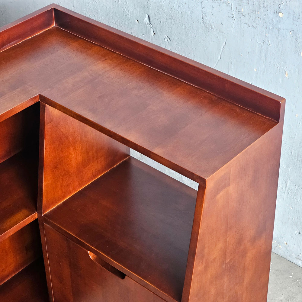 Kệ lò vi sóng góc tường 67x60x75cm gỗ cao su Kệ lò vi sóng góc tường 67x60x75cm gỗ cao su - hình 4