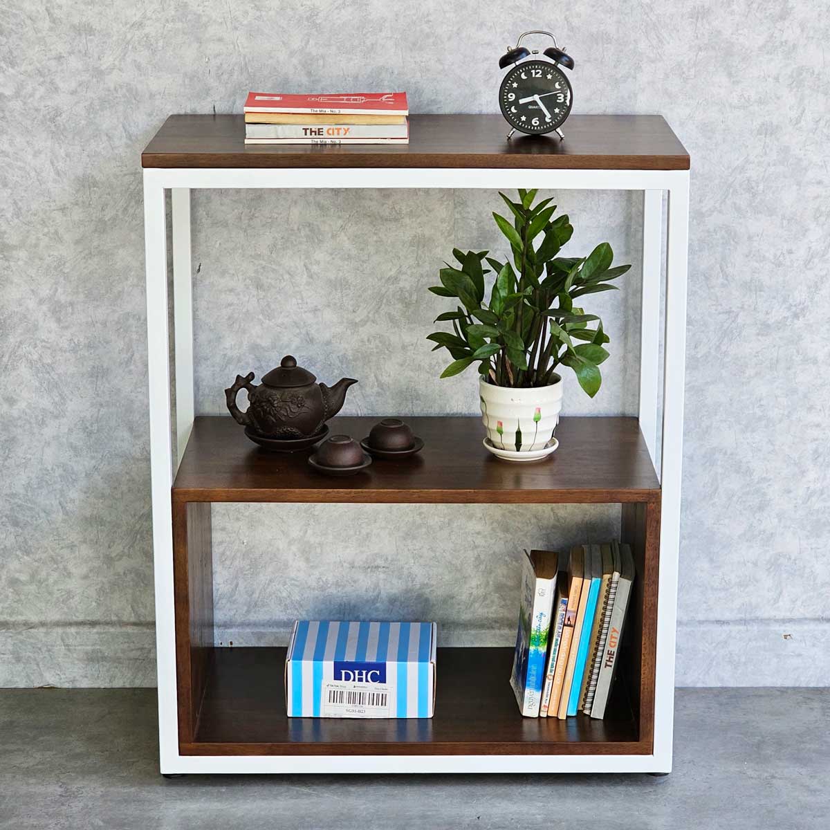 Kệ nhà bếp 68x35x82cm gỗ cao su khung sắt Kệ nhà bếp 68x35x82cm gỗ cao su khung sắt - hình 4
