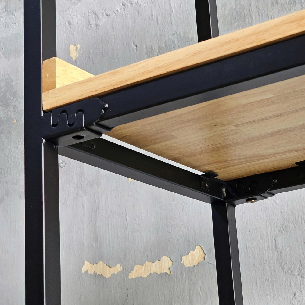 Kệ nhà bếp đa năng 123x40x200cm gỗ cao su Kệ nhà bếp đa năng 123x40x200cm gỗ cao su - hình 3