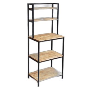 Lỗi 404 Kệ nhà bếp để lò vi sóng gỗ sao su khung sắt
