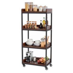 Lỗi 404 Kệ nhà bếp di động 50x30x120cm gỗ cao su