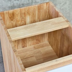 Module tủ bếp dưới 42x59x82cm gỗ cao su - hình 1