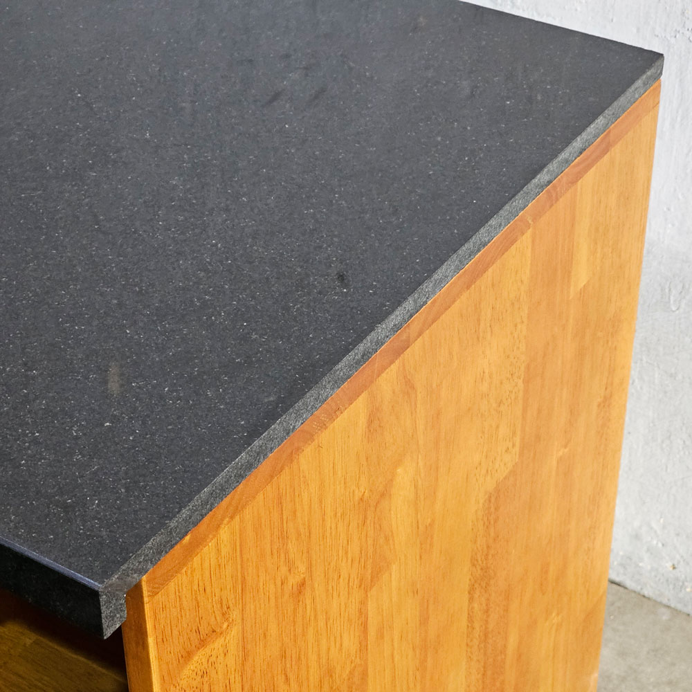 Module tủ bếp dưới 45x60x80cm gỗ cao su mặt đá Module tủ bếp dưới 45x60x80cm gỗ cao su mặt đá - hình 1