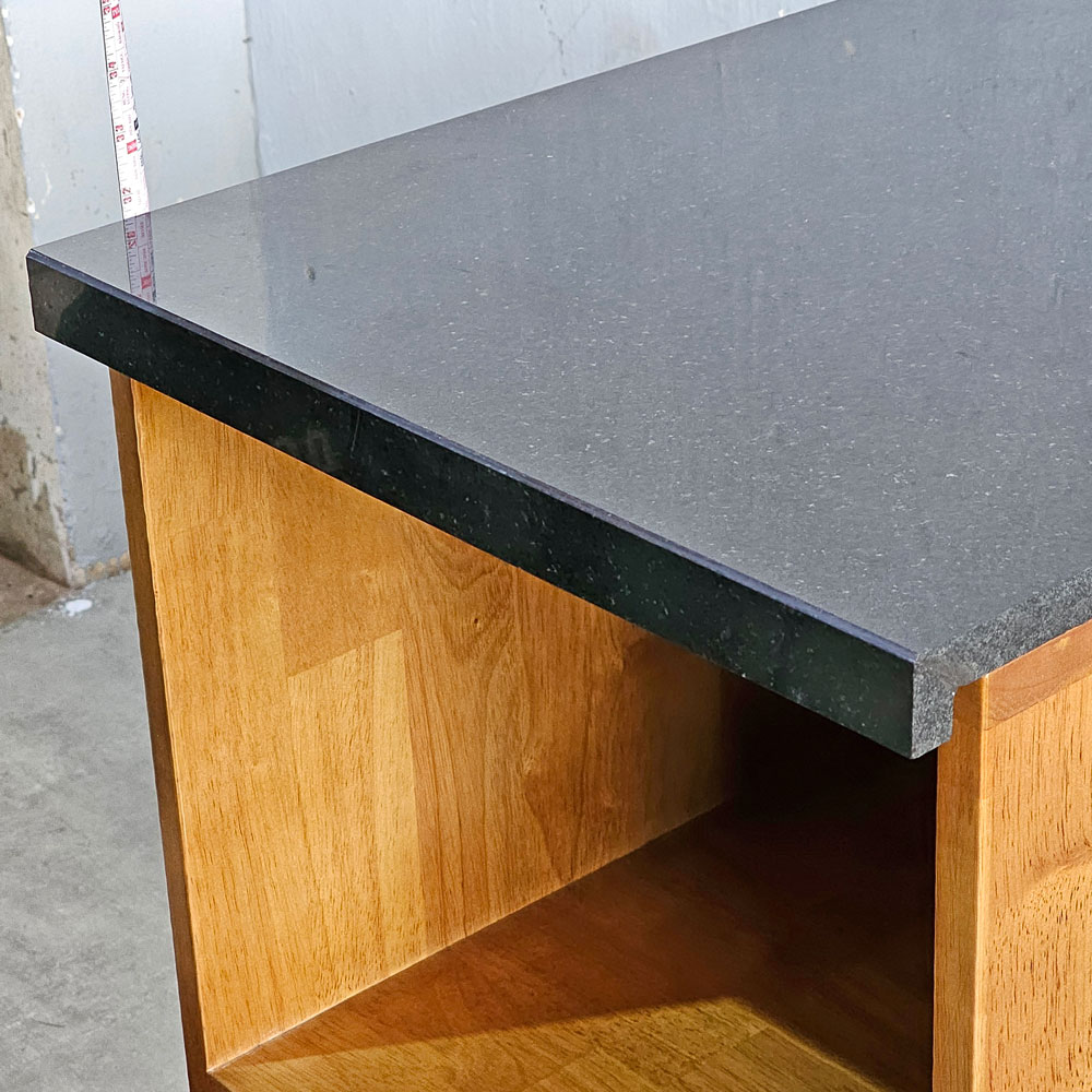 Module tủ bếp dưới 45x60x80cm gỗ cao su mặt đá Module tủ bếp dưới 45x60x80cm gỗ cao su mặt đá - hình 2