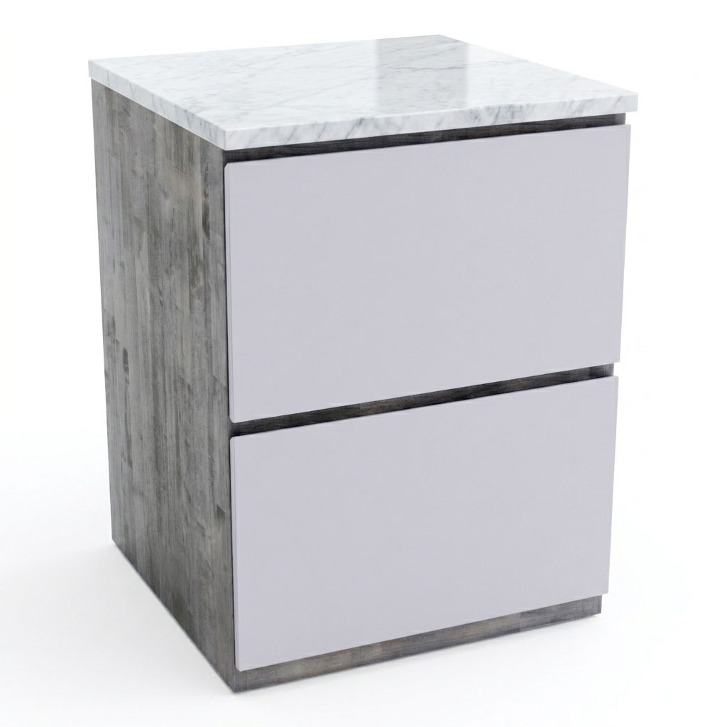 Module tủ bếp dưới hệ 2 ngăn kéo 60x58x82(cm) Module tủ bếp dưới hệ 2 ngăn kéo 60x58x82(cm) - hình 3
