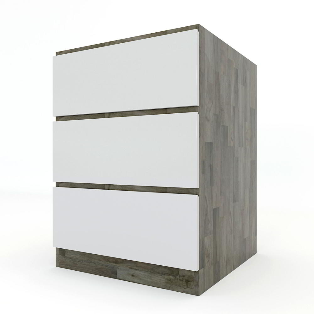 Module tủ bếp dưới hệ 3 ngăn kéo 60x58x82(cm) Module tủ bếp dưới hệ 3 ngăn kéo 60x58x82(cm) - hình 4