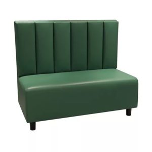 Sofa băng 1m2 nệm bọc simili chân gỗ SFB68073 - hình 1