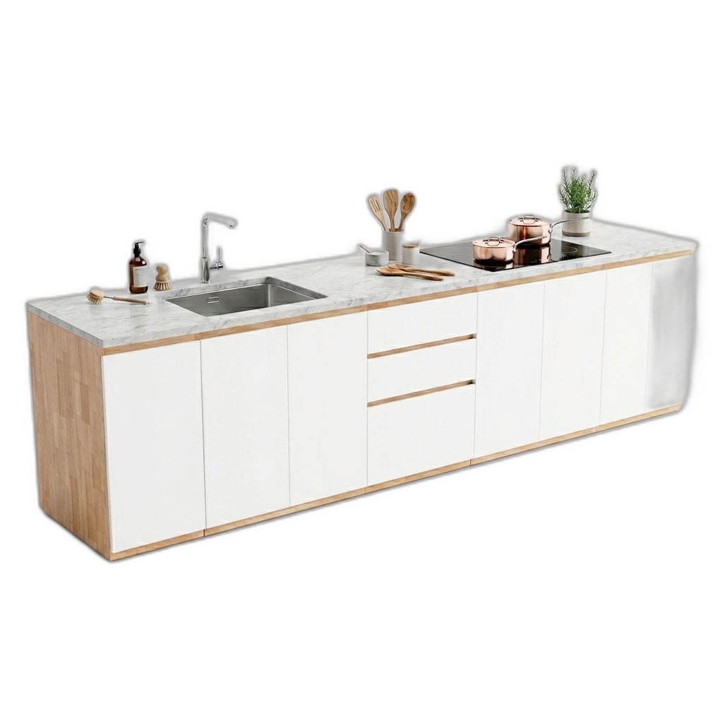 Tủ bếp dưới 323x60x85cm mặt đá hoa cương gỗ cao su Tủ bếp dưới 323x60x85cm mặt đá hoa cương gỗ cao su