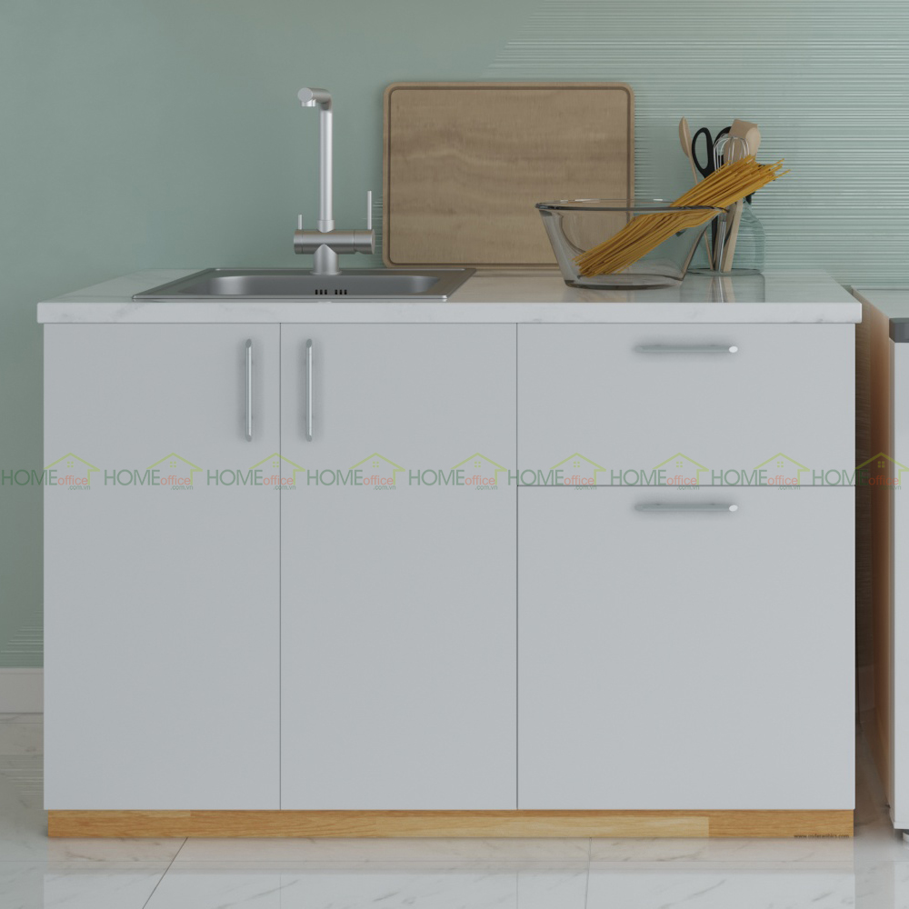 Tủ bếp dưới mẫu 002- 120x60x80cm Tủ bếp dưới mẫu 002- 120x60x80cm - hình 1