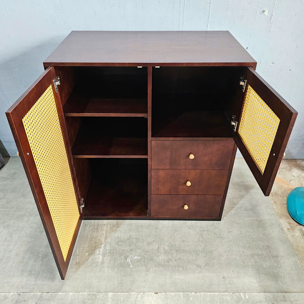 Tủ để đồ 100x60x110cm gỗ cao su Tủ để đồ 100x60x110cm gỗ cao su - hình 5