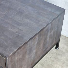 Tủ để máy rửa chén 73x65x42cm gỗ cao su - hình 1
