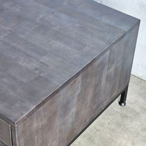 Tủ để máy rửa chén 73x65x42cm gỗ cao su - hình 1