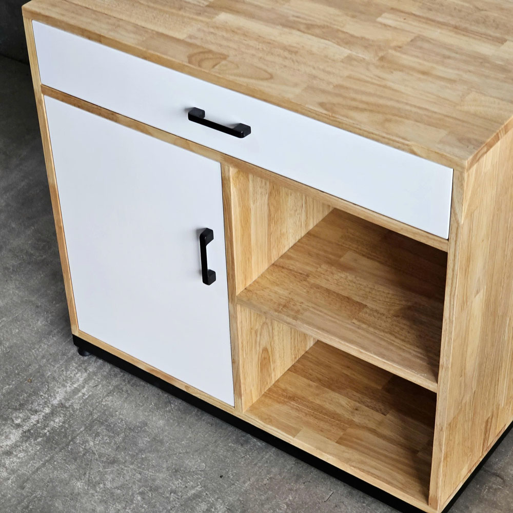 Tủ để máy rửa chén 80x60x75cm gỗ cao su Tủ để máy rửa chén 80x60x75cm gỗ cao su - hình 2