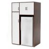 Tủ để tủ lạnh 100x66x170cm gỗ cao su