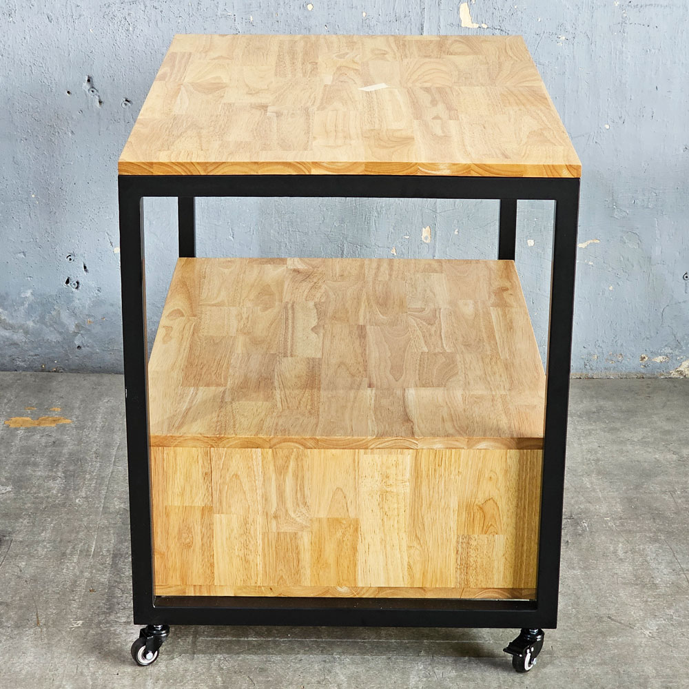Tủ di động 86x60x72cm gỗ cao su Tủ di động 86x60x72cm gỗ cao su - hình 3