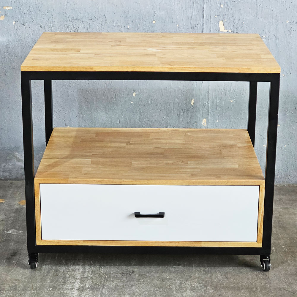 Tủ di động 86x60x72cm gỗ cao su Tủ di động 86x60x72cm gỗ cao su - hình 5