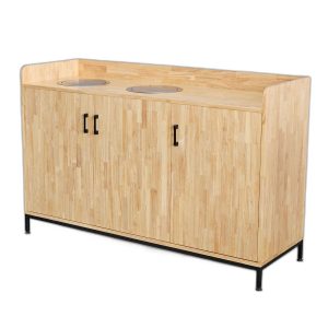 Lỗi 404 Tủ đựng rác 2 ngăn 150x50x95cm gỗ cao su