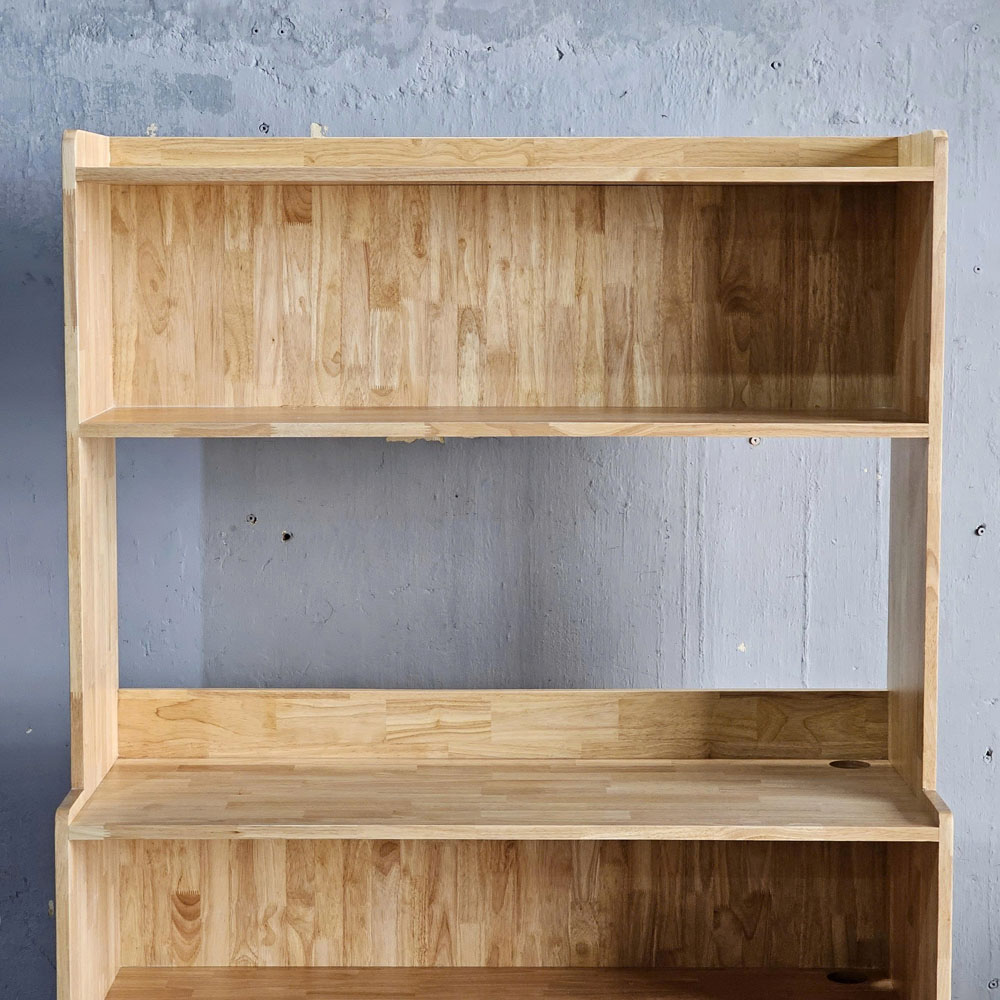 Tủ kệ nhà bếp 117x45x193cm gỗ cao su Tủ kệ nhà bếp 117x45x193cm gỗ cao su - hình 5