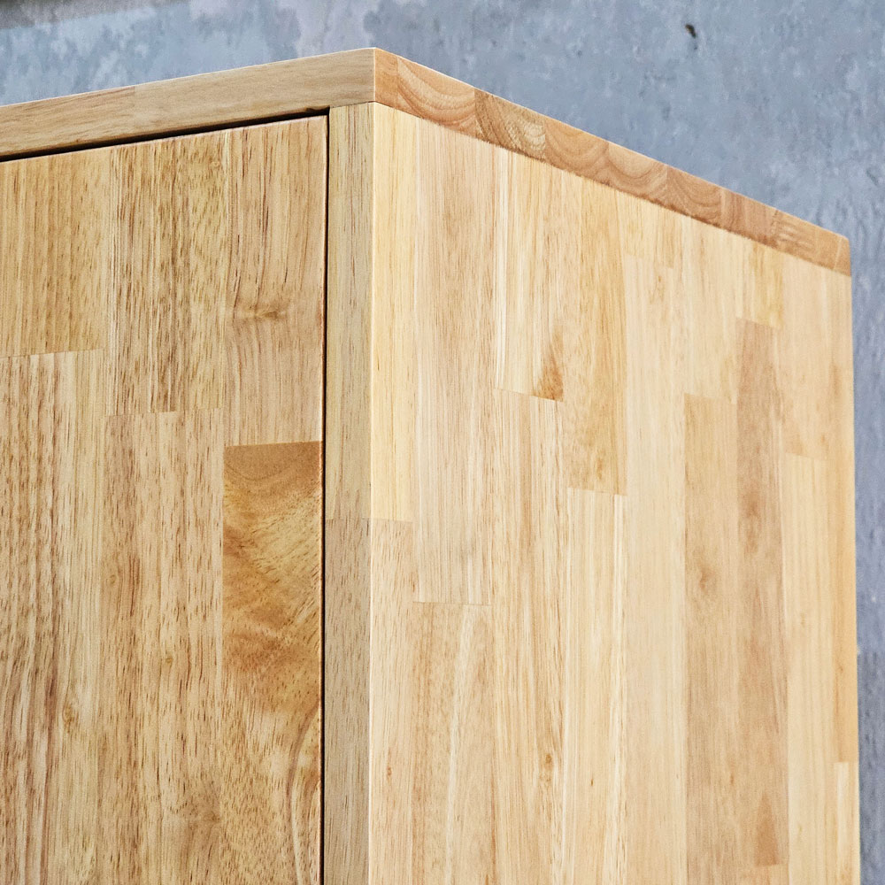 Tủ lưu trữ 85x40x202cm gỗ cao su Tủ lưu trữ 85x40x202cm gỗ cao su - hình 3