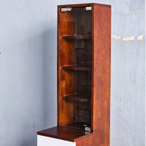 Tủ lưu trữ nước hoa TINY 30x40x170cm gỗ cao su - hình 1