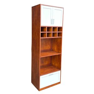 Tủ phòng ăn có hộc tủ gỗ cao su - hình 1