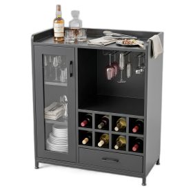 Tủ rượu 80x40x95cm gỗ cao su