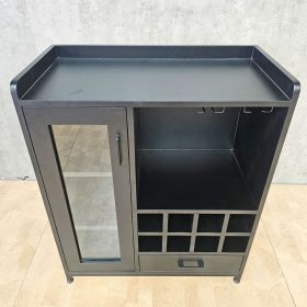 Tủ rượu 80x40x95cm gỗ cao su - hình 1