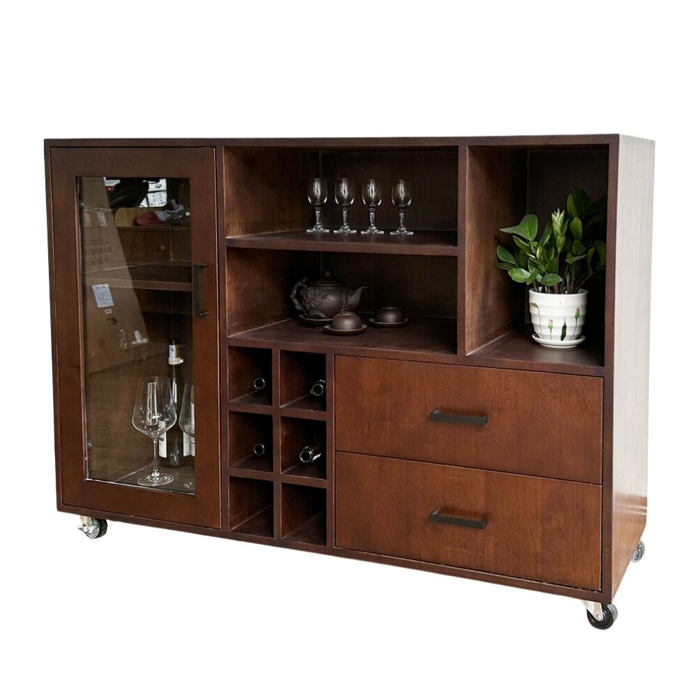 Tủ trang trí gỗ tự nhiên Tủ trang trí gỗ tự nhiên - hình 3